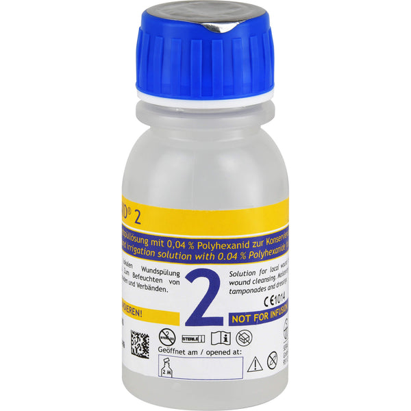 Sodium chloride, potassium chloride, calcium chloride dihydrate, LAVANID 2 wound irrigation solution