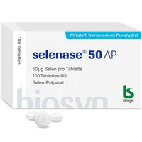 Sodium selenite pentahydrate, SELENASE 50 AP tablets