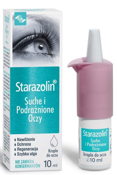 Starazolin Dry and Irritated Eyes eye drops 10ml