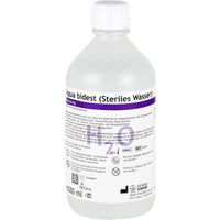 Sterile water for injection UK, AQUA BIDEST rinsing solution