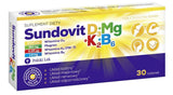 Sundovit D3 + K2 x 30 tablets vitamin D, K (MK-7) menaquinone