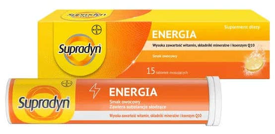 Supradyn Energy x 15 effervescent tablets