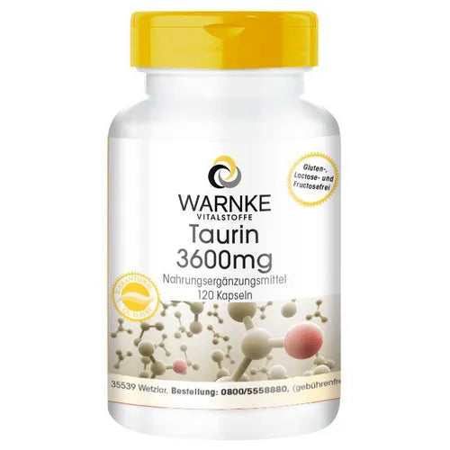 TAURINE 3600 mg capsules