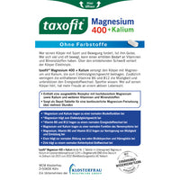 TAXOFIT Magnesium 400+Potassium Depot Tablets