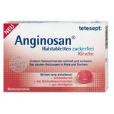 TETESEPT Anginosan throat lozenges sugar-free cherry