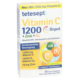 TETESEPT Vitamin C 1,200+Zinc+D3 depot tablets