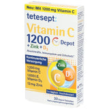 TETESEPT Vitamin C 1,200+Zinc+D3 depot tablets