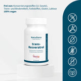 TRANS-RESVERATROL + French grape seed extract OPC 60 tablets - 3