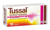 TUSSAL EXPECTORSANS x 10 tablets, coughing up mucus