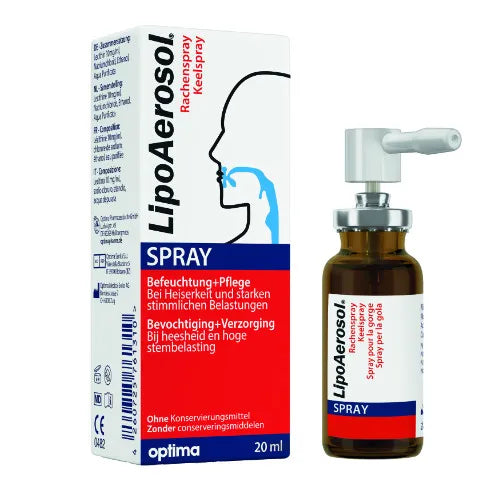Throat spray with liposomes LIPOAEROSOL Spray
