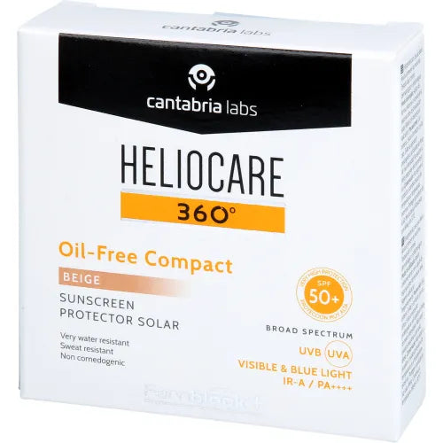 Tinted Sunscreen HELIOCARE 360° Compact Cre.oil-free beige SPF 50+