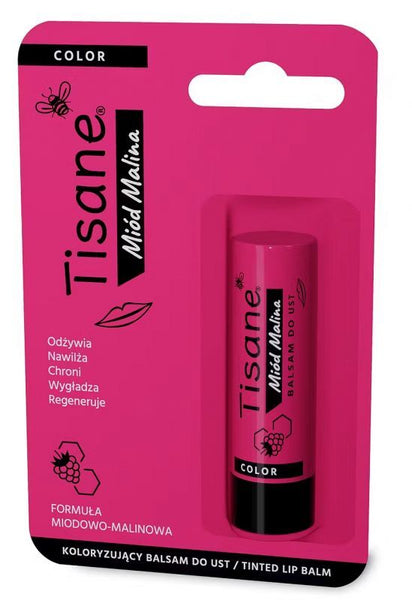 Tisane Color Honey Raspberry Coloring Lip Balm