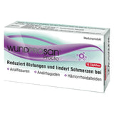 Treatment of hemorrhoids, anal fissures, wounds in the anal-rectal area, WUNDPROSAN Procto Suppositories