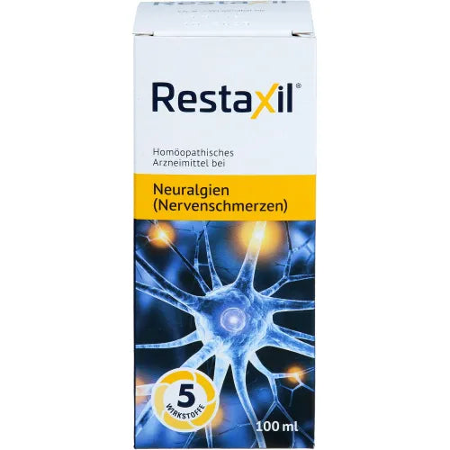 Treatment of neuropathic pain, in sciatica, back, neck, RESTAXIL