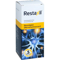 Treatment of neuropathic pain, in sciatica, back, neck, RESTAXIL
