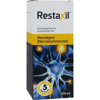 Treatment of neuropathic pain, in sciatica, back, neck, RESTAXIL
