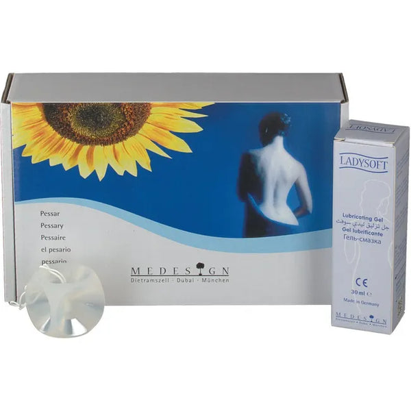 Treatment of uterine, vaginal prolapse, incontinence, Cube pessary