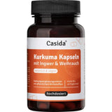 Turmeric, ginger, and frankincense capsules, high dose, 90 capsules
