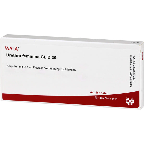 URETHRA feminina GL D 30 ampoules