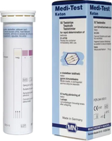 Urine ketone test strips, MEDI-TEST