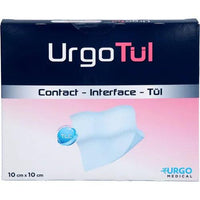 Using gauze on a wound, wound gauze, lipido colloid technology, URGOTÜL 10x10 cm UK