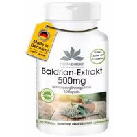 VALERIAN EXTRACT 500 mg capsules 60 pcs