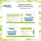 VEGAN MARINES Magnesium Powder from Seawater 250 g