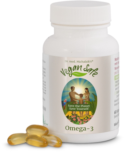 VEGAN SAFE Omega-3 capsules 60 pcs