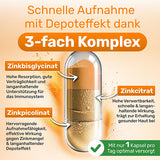 VEGAN Zinc Complex 25 mg High Dose Capsules 120 Capsules