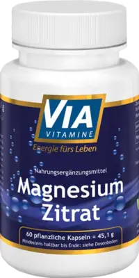 VIAVITAMINE Magnesium Citrate Capsules