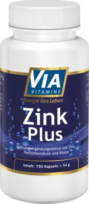 VIAVITAMINE Zinc Plus Capsules