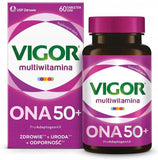 VIGOR multivitamins FOR HER 50+, multivitamins for women, reishi, ashwagandha