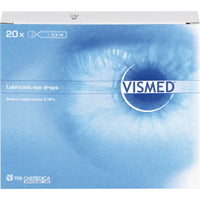 Eye drops for dry eyes, VISMED single doses