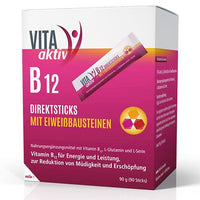 VITA AKTIV B12 direct sticks with protein components