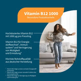 VITAMIN B12 1000 Methylcobalamin bioactive vegan 180 pcs