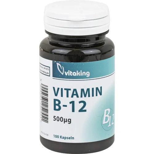 VITAMIN B12 500 µg capsules UK