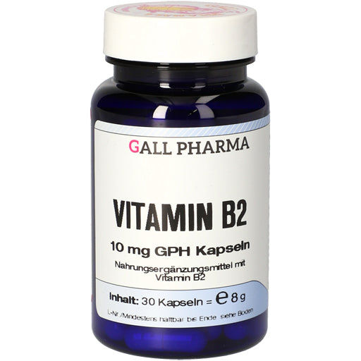 VITAMIN B2 10 mg GPH capsules