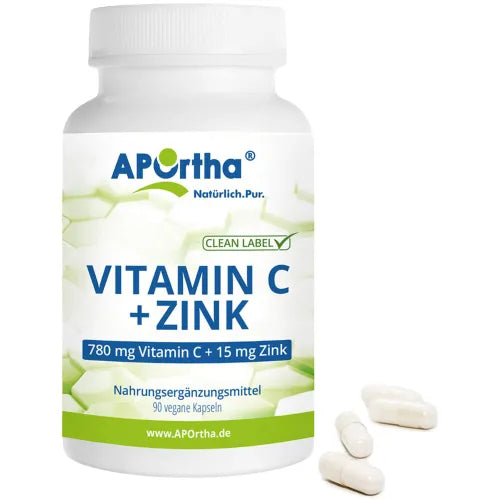 VITAMIN C 780 mg Plus 15 mg Zinc Capsules