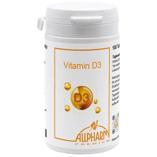 VITAMIN D3 1000 IU Allpharm Premium Tablets