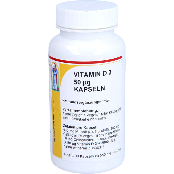 VITAMIN D3 2,000 IU capsules