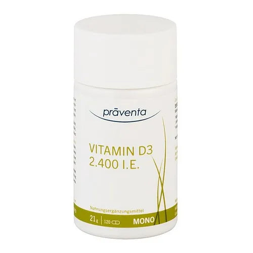 VITAMIN D3 2,400 IU capsules 120 pcs