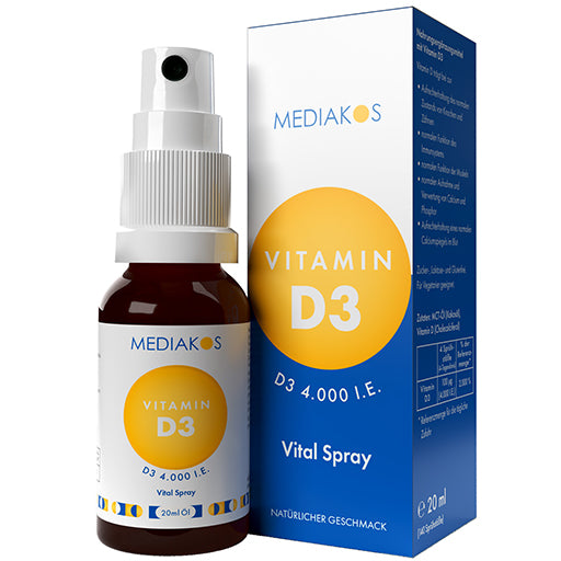 VITAMIN D3 4000 IU Mediakos Vital Spray