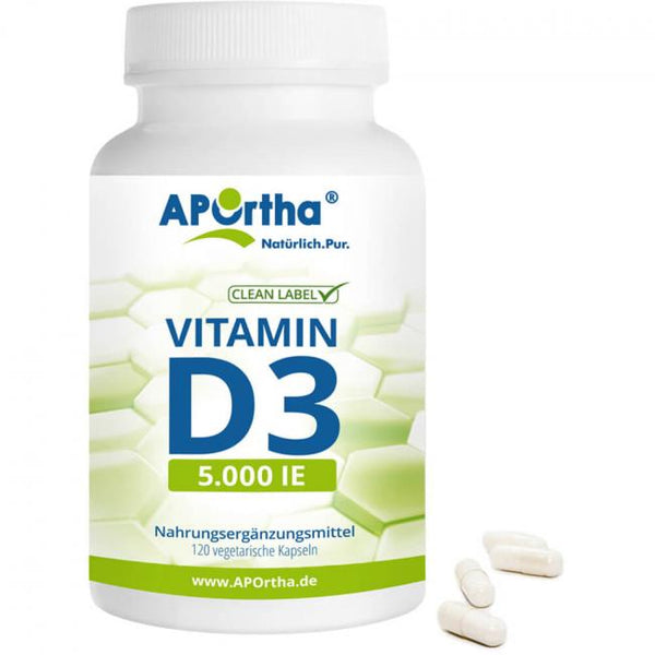 VITAMIN D3 5,000 IU 125 μg capsules