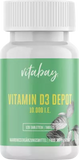 VITAMIN D3 DEPOT 10,000 IU cholecalciferol tablet 120 pcs