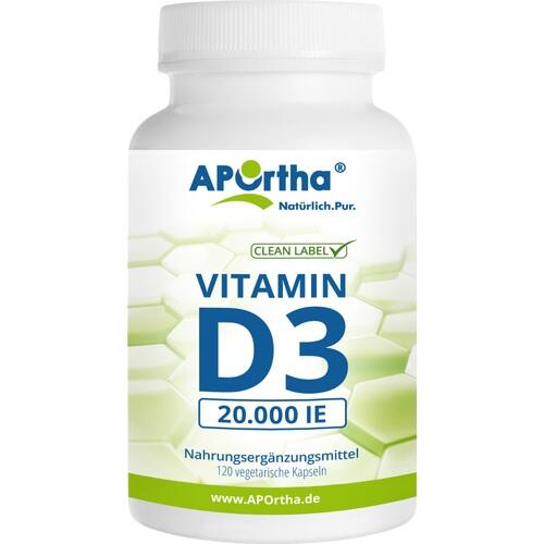 VITAMIN D3 DEPOT 20,000 IU Capsules 120 pcs