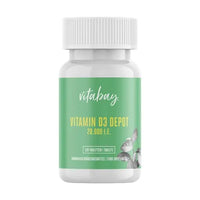 VITAMIN D3 DEPOT 20,000 IU cholecalciferol tablets UK