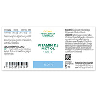 VITAMIN D3 MCT oil 1000 IU oral drops