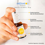 VITAMIN D3+K2 1000 IU 20 µg Mediakos Vital Spray