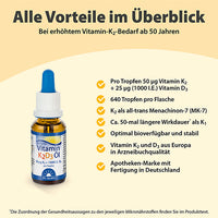 VITAMIN K2D3 oil 1000 IU+50 µg D3+K2 Dr.Jacob's