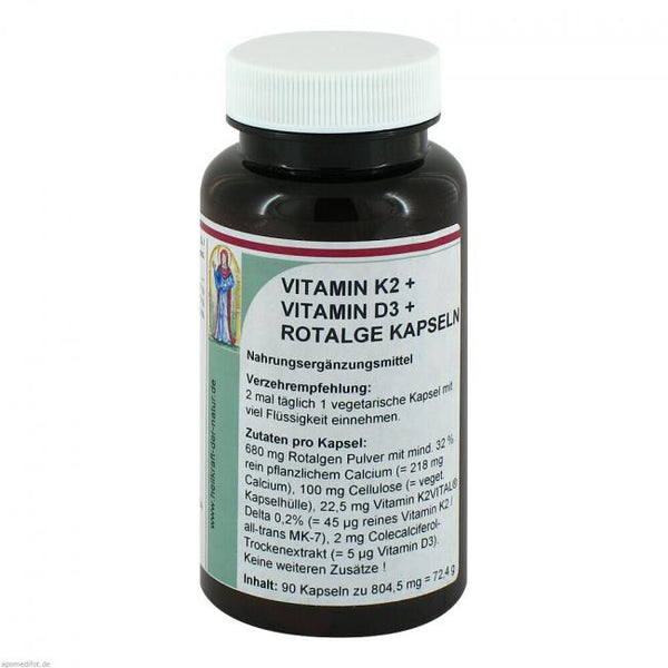 VITAMIN K2+VITAMIN D3+Red Algae Capsules